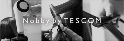 ヘアサロンシェアNo.1*1のプロ用ブランド Nobbyから生まれた「Nobby by TESCOM」より プロ仕様の風速をそのままにさらなる軽量化*2を実現した 新ドライヤーが登場