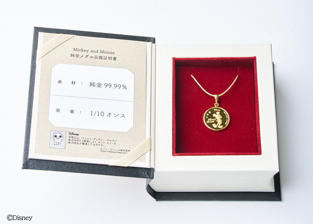 ミッキー＆ミニー純金メダル」公式LPが 11月18日リニューアル！ 純金