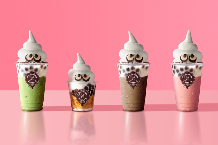 同施設2F「横浜チョコレートファクトリー」からも新作「タピオカモンスター」が登場。1Fも2Fもタピオカづくし!もはや「タピオカ大世界」!