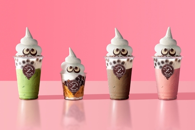 同施設2F「横浜チョコレートファクトリー」からも新作「タピオカモンスター」が登場。1Fも2Fもタピオカづくし!もはや「タピオカ大世界」!