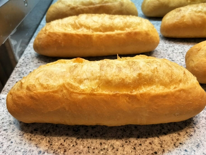 中はフカフカ、外はパリパリ