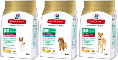 日本ヒルズ、愛犬の健康な代謝をサポートする 体重管理用ドッグフードを新発売！