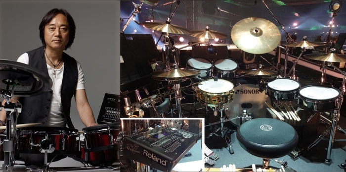 山木秀夫使用の機材を展示!