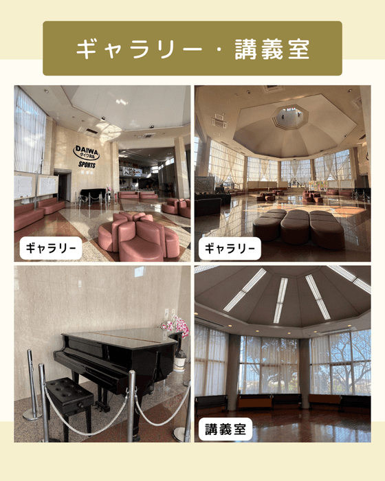 ギャラリー・講義室