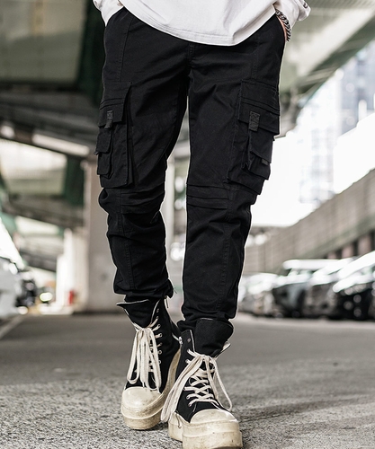 Black Cargo Pants