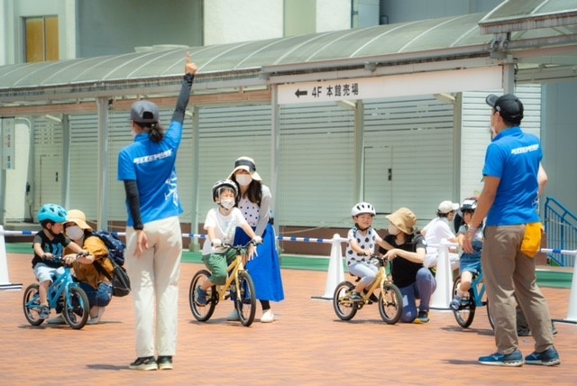 「育む　じてんしゃアソビ」イメージ