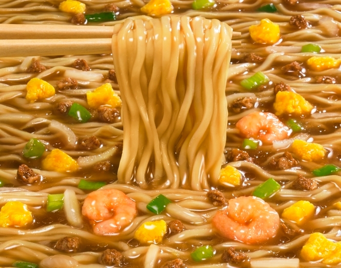 MARUCHAN QTTA裏 こんがりしょうゆ味 調理イメージ