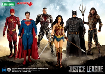 DC COMICSのヒーローが集結！ 『ジャスティス・リーグ』ARTFX+が映画に合わせ発売！