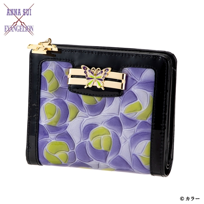 エヴァンゲリオン×ANNA SUI 二つ折り財布 初号機