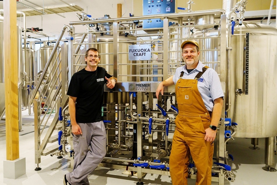 ヘッドブルワーとブルワーの2人。