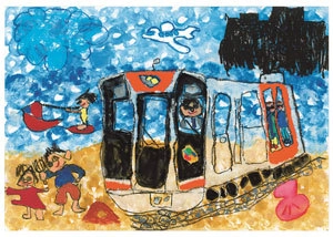 「ぼくとわたしの阪神電車」みんなの絵を大募集！ ～夏休みの自由研究にぴったり「阪神電車なぜ？なに？BOOK」も配布～