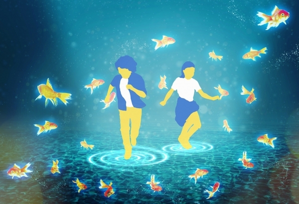 「WOW!金魚あそび」演出イメージ