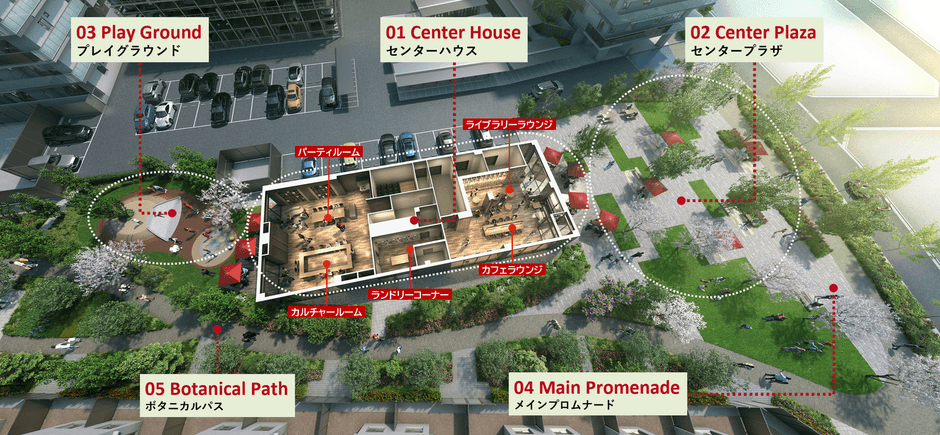 共用棟完成予想図