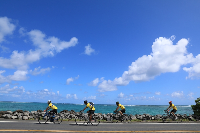 ホノルルセンチュリーライド 海沿いのコース