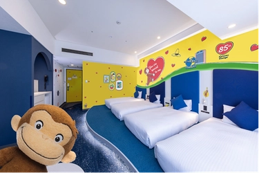 ホテル京阪 ユニバーサル・タワー 祝・原作絵本刊行85周年！ユニバーサル・スタジオ・ジャパン オフィシャルホテルに「おさるのジョージ」アニバーサリー・キャラクタールームが誕生！