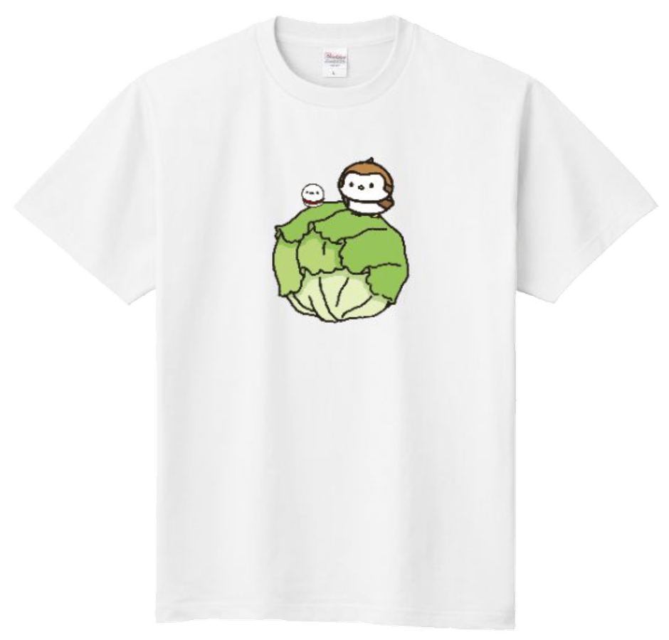 もい鳥とことり柄(デザイン例)