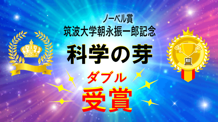 「科学の芽」奨励賞を獲得