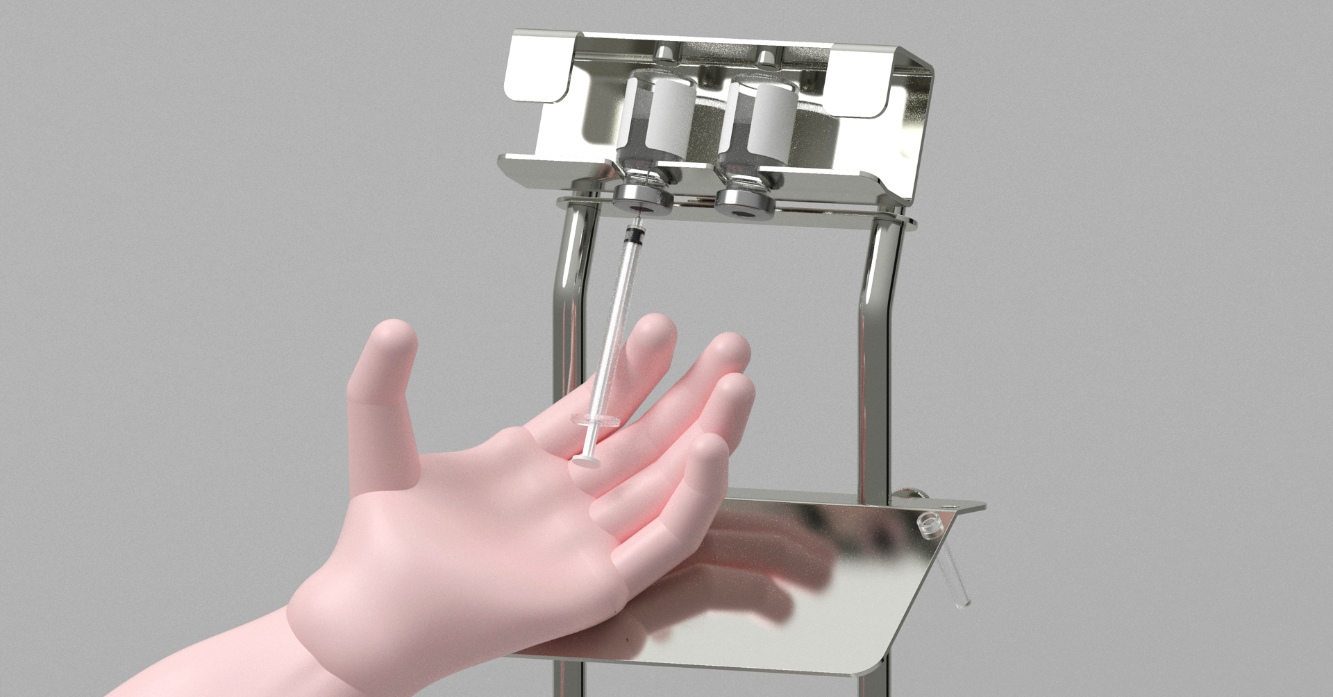 3回目ワクチン接種でも作業性・安全性を確認