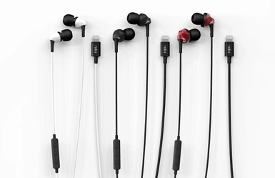 iPhone・iPad用Lightningイヤホンを7月17日に発売！ 音質の異なる全3種類のドライバーをラインナップ