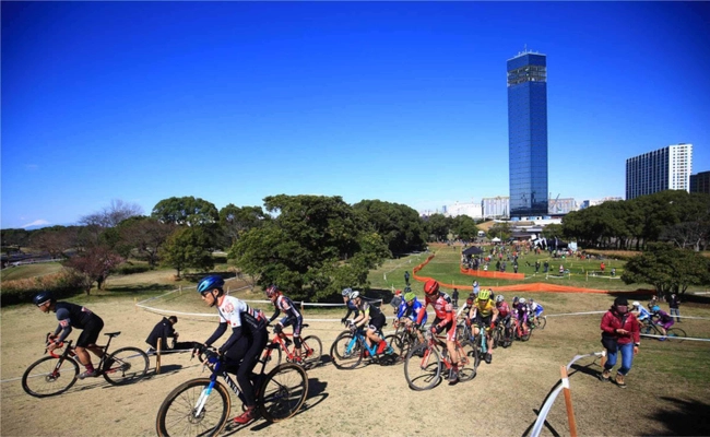 自転車レース「シクロクロス千葉」を千葉ポートパークにて 2025年1月5日に開催！ タイトルスポンサーにアッシュガーレが決定 自転車レースでは初のビットコインで賞金授与！！