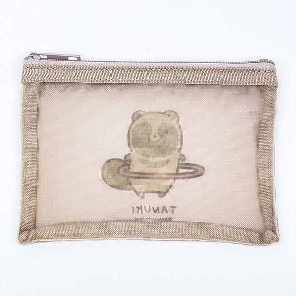 タヌキとキツネのポーチ特集