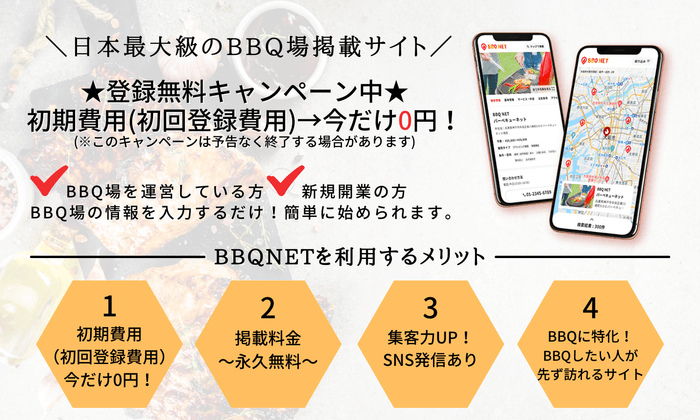 掲載維持料はいただきません!