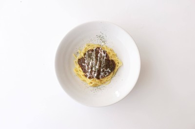 ミートソースパスタ
