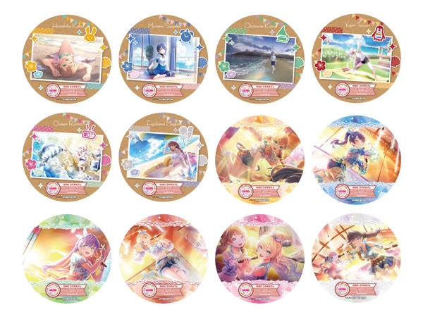 ▲第3弾:2024年2月24日(土)~3月17日(日)オリジナルコースター/全12種・ランダム