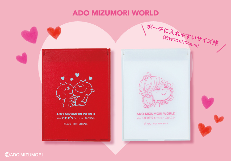 ノベルティ オリジナルミニミラー