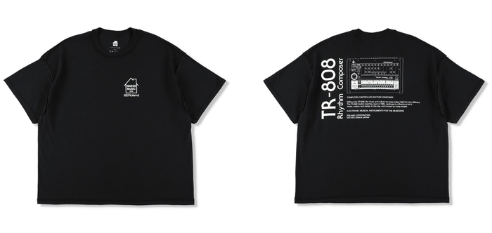 TR-808 T-SHIRT(ISNESS MUSICxROLAND)