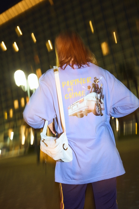 長袖Tシャツ_ルパン&次元_ダスティブルー