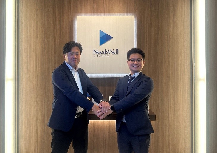 右:ティンヴァンジャパン株式会社 代表取締役CEO グエン・トゥー氏 左:株式会社ニーズウェル 代表取締役社長 松岡 元