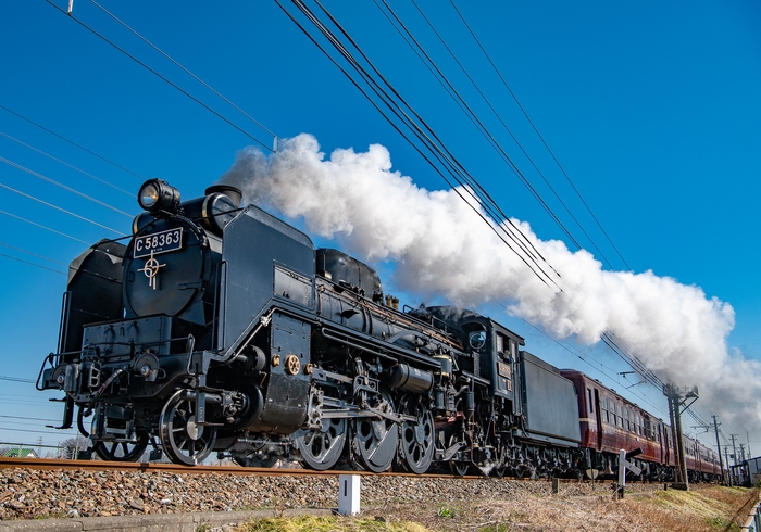 第19回秩父鉄道写真コンテストSL部門 推薦(秩父鉄道社長賞)作品