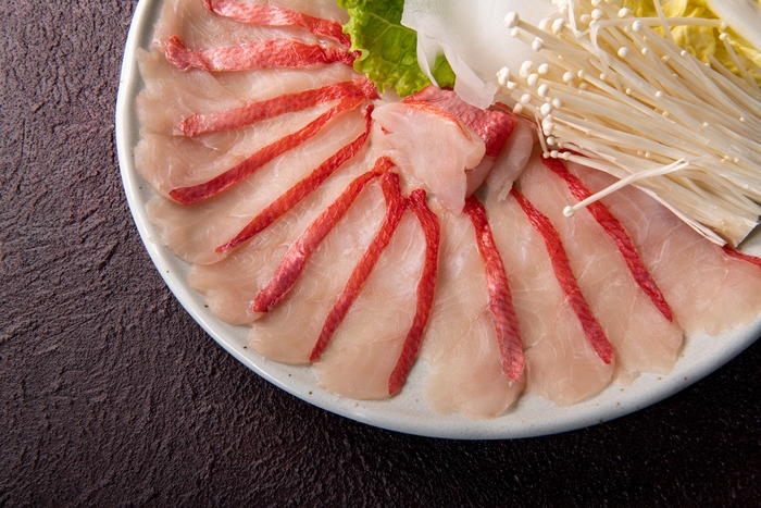 金目鯛しゃぶしゃぶ