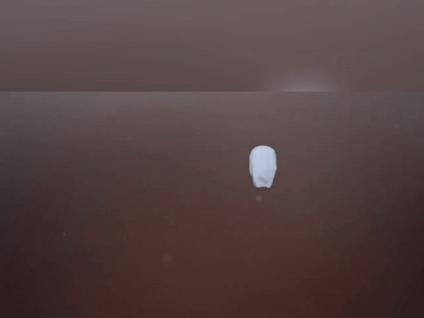 Esquire洗えるマスク用カット不織布の微小繊維ができる様子1