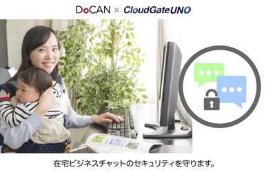 セキュアなテレワークを実現　 ビジネスチャットにも対応した 「在宅勤務セキュリティパック」販売開始
