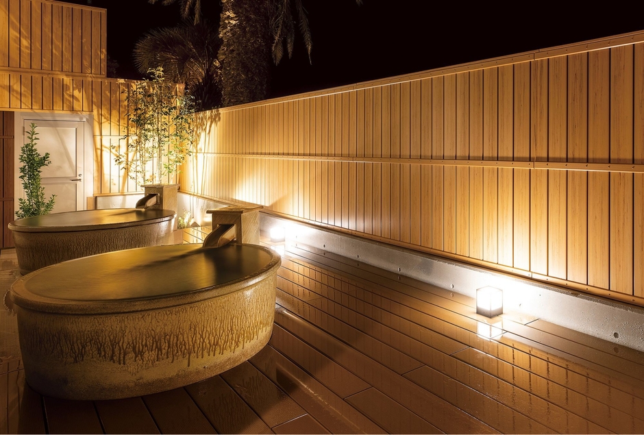 大浴場露天壺湯