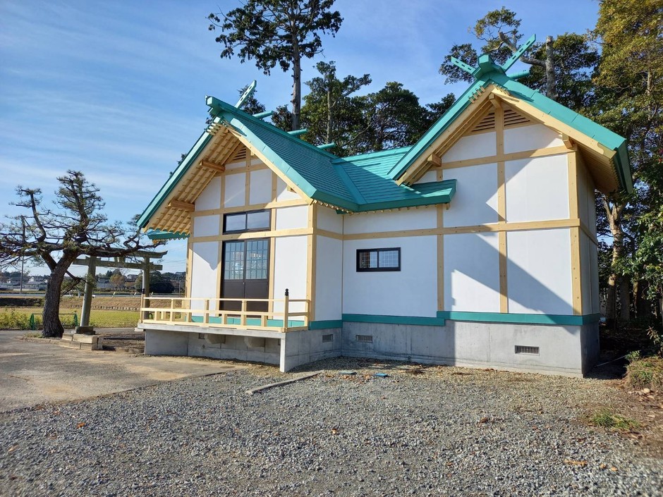 神社横から