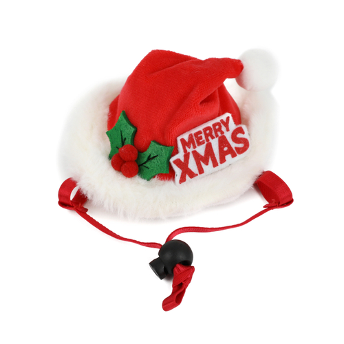 【NEW】「ペットハット サンタ」価格：759円／サンタハットデザインのペット用帽子です。