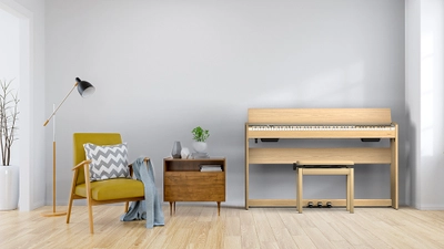 インテリアになじむスタイリッシュなデザインの デジタルピアノを発売 ～高品位な音と鍵盤を備え、本格的な演奏もより気軽に。 オリジナル・アプリで練習も楽しめる～