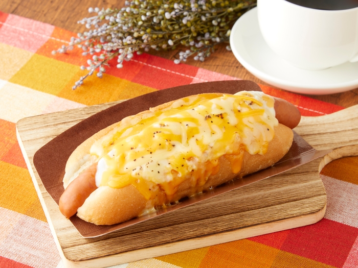 こぼれチーズドック画像(画像はイメージです。)