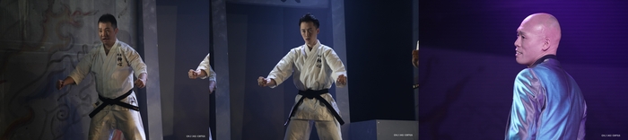 (左から)アンサンブルの石澤友規、杉山湧哉、政野屋遊太