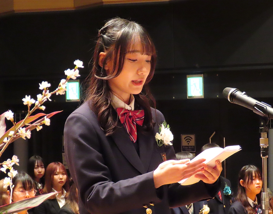 2024年度卒業式の様子(2)