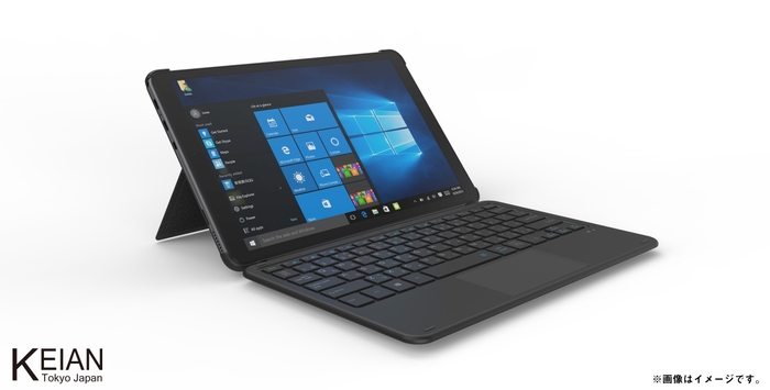Windows 10 Pro搭載10.5型2 in 1タブレットPC「KI-G105U」