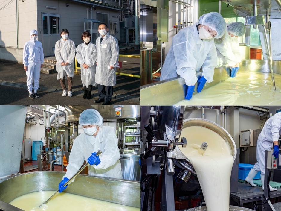 チーズケーキの命である、クリームチーズ作りから挑戦