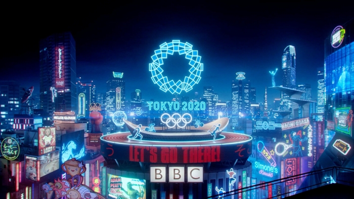 「BBC -Lets Go There- BBC's 2020 Tokyo Olympics Commercial Film」(C)BBC&#44; 2021