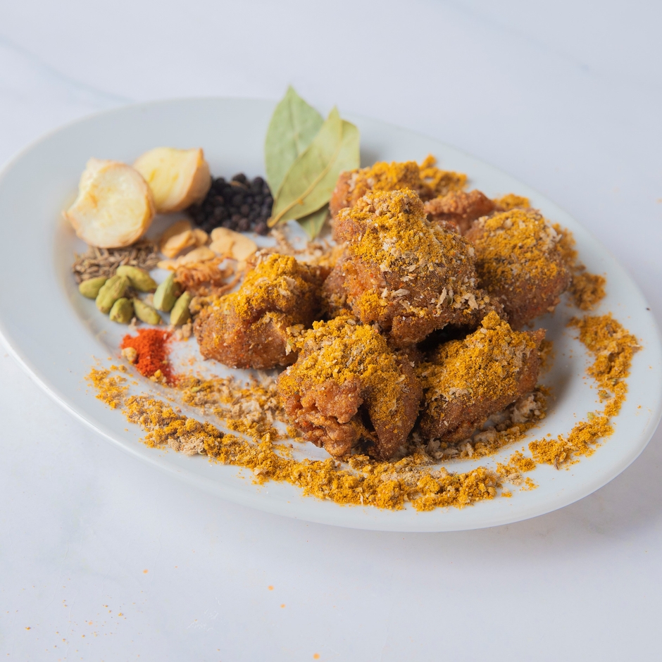 スパイスカレー辛揚げ