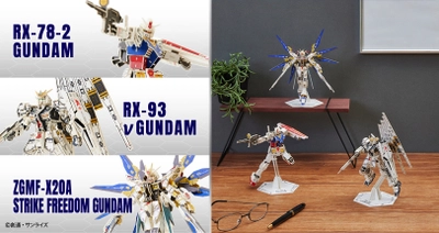 『機動戦士ガンダム』より、 最大ピース数373個の超精密 紙製立体パズルが登場！