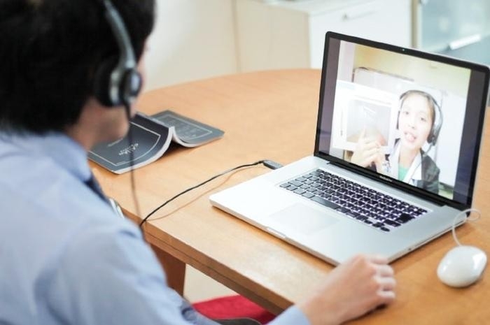 レッスン受講の様子