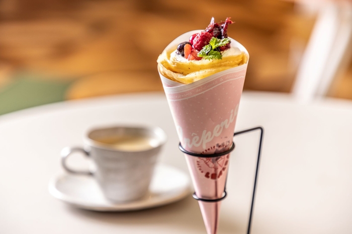 【LEALEA】季節のクレープなどご提供